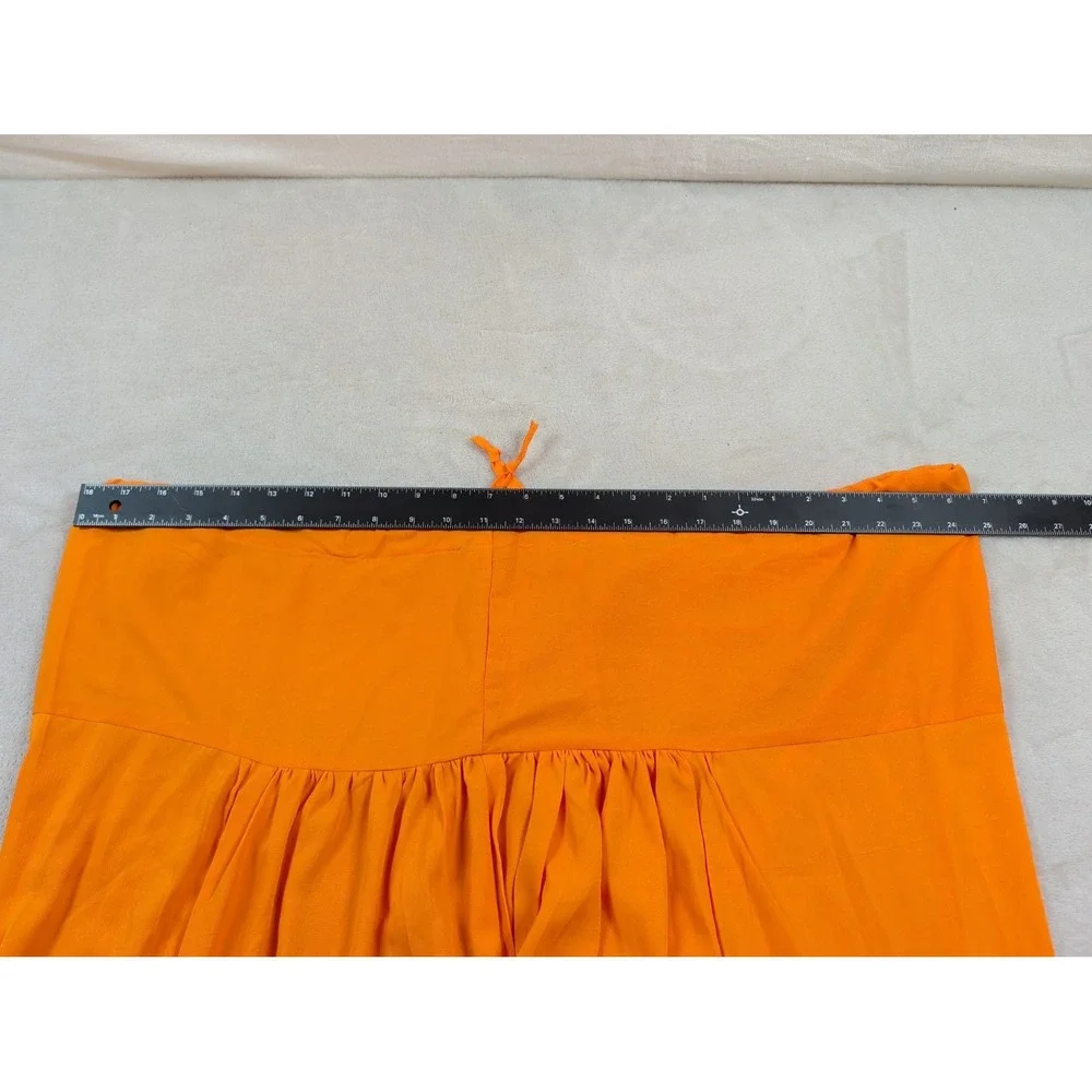 Traditional Embroidered 2-Piece Suit Vibrant‎ Orange Floral Sequin Tunic Set